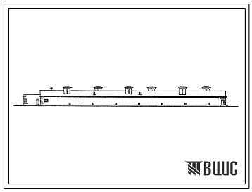 Фасады Типовой проект 805-2-29.83 Птичник на 7 тыс. утят для подсобных хозяйств предприятий