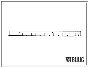 Фасады Типовой проект 805-3-47.84 Птичник на 7500 голов гусят-бройлеров с выращиванием на сетчатых полах