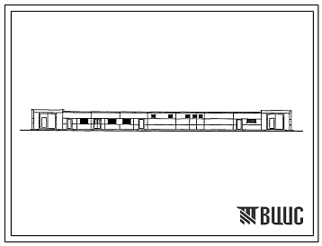 Фасады Типовой проект 805-4-13.87 Инкубаторий для родительского стада птицефабрики на 6 млн. бройлеров