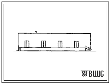Фасады Типовой проект 807-19-17.88 Неотапливаемый склад ветеринарной аптеки с товарооборотом 500-600 тыс. руб. в год ( ценах 1991 г.). Размеры здания - 6x24 м. Расчетная температура: -20, -30, -40°С. Стены – кирпичные. Покрытие - асбестоцементные листы