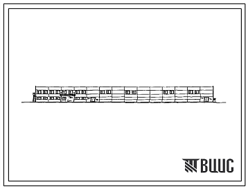 Фасады Типовой проект 807-19-19.89 Главный корпус базы «Зооветснаб» с товарооборотом до 3 млн. руб. в год (в ценах 1991 г.). Предназначен для хранения медикаментов, биопрепаратов, лабораторного оборудования. Размеры здания - 24,3x84 м. Расчетная температура: -30