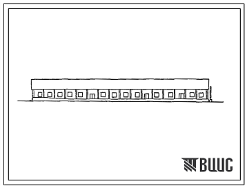 Фасады Типовой проект 808-5-66.92 Производственный корпус для пчеловодческой фермы на 2400 пчелиных семей. Размеры здания - 12x48 м. Расчетная температура: -30°С. Стены – деревянные. Перекрытие - деревянное