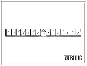 Фасады Типовой проект 810-1-34.89 Теплица весенняя рассадно-овощная площадью 1 га из клееных деревянных конструкций пролетом 9 м. Размеры теплицы - 10(9x117,3) м. Расчетная температура: - 15°С. Покрытие - полиэтиленовая пленка