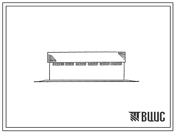 Фасады Типовой проект 812-1-108.87 Отделение сушки вороха высоковлажных семян мощностью 1000 т в сезон (напольного типа)