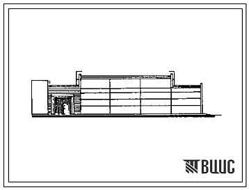 Фасады Типовой проект 813-2-17.85 Механизированное корнеплодохранилище емкостью 1000 т (для блокировки с кормоцехами)