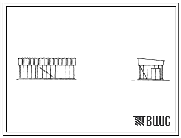 Фасады Типовой проект 813-2-71.92 Охлаждаемое хранилище для фермерских хозяйств условной вместимостью 50 тонн овощей или фруктов