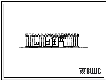 Фасады Типовой проект 813-4-1.93 Комбинированное хранилище картофеля, плодов и овощей вместимостью 150 т из ЛМК. Предназначено для приемки, хранения, товарной обработки и отправки на реализацию свежих продовольственного картофеля, плодов и овощей.Размеры здания