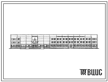 Фасады Типовой проект 232-01-170.88  Профтехучилище на 360 мест для учащихся сельскохозяйственного профиля. Здание  одно-, двух-, трех-, четырехэтажное.  Каркас по серии 1.020-/83. Стены из однослойных бетонных панелей по серии 1.030.1-1.