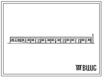 Фасады Типовой проект 808-5-44.86 Производственный корпус для пчеловодческой фермы на 2400 пчелиных семей (стены панельные)