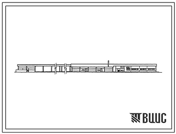 Фасады Типовой проект 808-4-16с.13.86 Цех поточной сушки табака производительностью 100 тонн в сезон (для Киргизской ССР)