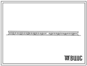 Фасады Типовой проект 803-3-119.13.87 Овчарня для зимнего ягнения на 500 маток с раздельно-контактным способом выращивания ягнят (неполный каркас из деревянных элементов, стены кирпичные). Для нечерноземной зоны РСФСР