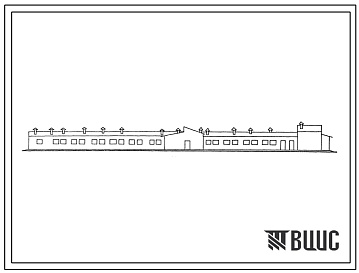 Фасады Типовой проект 802-5-58с.13.87 Свинарник для выращивания и откорма 300 свиней в год для подсобных хозяйств предприятий (Южно-Казахстанская зона)