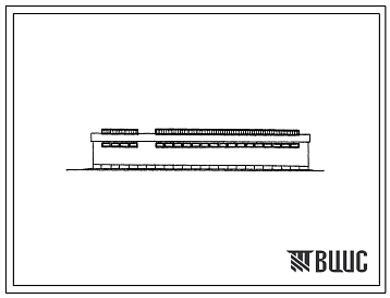 Фасады Типовой проект 816-9-62.13.91 Материально-технический склад вместимостью 2000 т стеллажного хранения