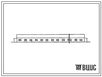 Фасады Типовой проект 817-0-238.86 Одноэтажные сельскохозяйственные производственные здания с применением цельной древесины. Предназначены для привязвого содержания 100 или 200 коров. Размеры зданий: 10,5x76,6 и 21x76,6 м. Расчетная температура: -20, -30, -40°С