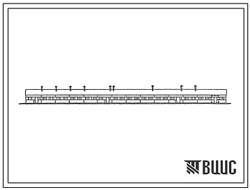 Фасады Типовой проект 801-4-161.12.87 Здание для выращивания 500 телок в возрасте от 2,5 до 6 месяцев (полносборное здание со стоечно-балочным каркасом)