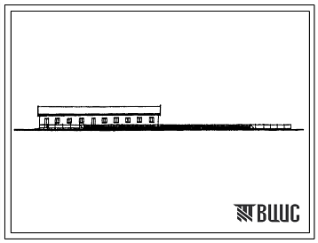 Фасады Типовой проект У.803-5-6.94 Овчарня для откорма молодняка овец на 1250 голов
