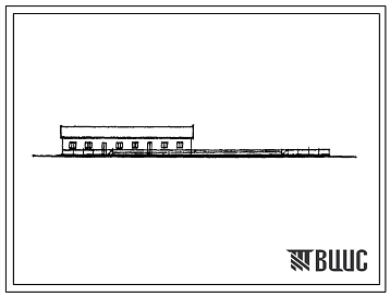 Фасады Типовой проект У.803-5-7.94 Овчарня для откорма овец на 1000 скотомест (на украинском языке)