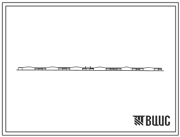 Фасады Типовой проект 801-9-45.12.87 Соединительная галерея фермы выращивания нетелей на 3 тыс. скотомест