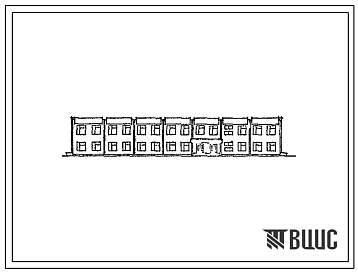 Фасады Типовой проект 21861-83 (07-53-КК) Учебное здание для артиллерийского подразделения со стенами из кирпича в сочетании с конструкциями серии ИИ-04