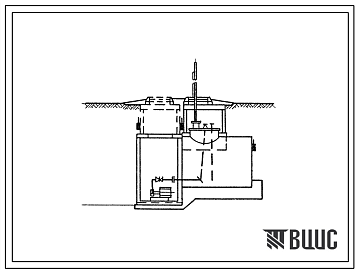 Фасады Типовой проект 704-2-31.86 Заглубленное хранилище дизельного топлива емкостью 3 м3 с насосной