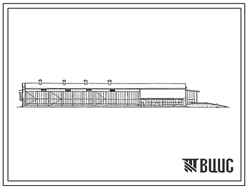 Фасады Типовой проект 813-2-55.88 Комбинированное хранилище для картофеля и овощей (с охлаждением) вместимостью 3000 т из легких металлических конструкций, выпускаемых заводами госагропрома СССР.