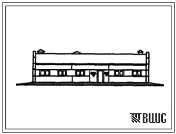 Фасады Типовой проект 807-10-40 Изолятор для овец на 70 мест (стены панельные).