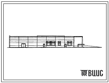 Фасады Типовой проект 814-1-1 Картофелесортировальный пункт производительностью 30 т/ч на оборудование ГДР