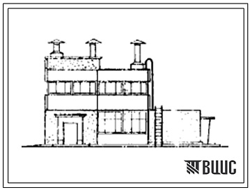 Фасады Типовой проект 814-138 Цех брикетированных кормов производительностью 3 т/ч (с сушильным отделением)