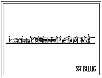 Фасады Типовой проект 703-1-2 Картофелехранилище неохлаждаемое емкостью 6000 т