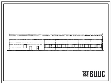 Фасады Типовой проект 701-4-71 Холодильник для хранения солений емкостью 500 т