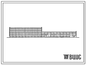Фасады Типовой проект 709-1-1 Автоматизированный заводской материальный склад емкостью 4500 т