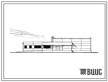 Фасады Типовой проект 701-4-69 Распределительный холодильник для хранения фруктов емкостью 500 т