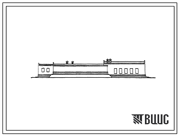 Фасады Типовой проект 813-46/72 Комбинированное (секционное) хранилище картофеля, плодов и овощей емкостью 1000 т