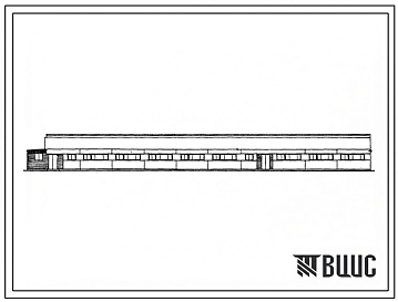 Фасады Типовой проект 802-4-4.83 Свинарник для поросят отъемышей на 1040 мест
