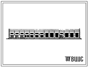 Фасады Типовой проект 503-4-23 Станция технического обслуживания 600 грузовых автомобилей