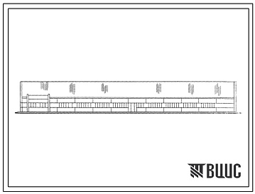Фасады Типовой проект 801-4-92.85 Здание на 300 мест для телок с 6  до 15-месячного возраста