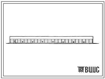 Фасады Типовой проект 805-2-48.84 Птичник на 12400 голов ремонтных петухов в клеточных батареях БГО-140.