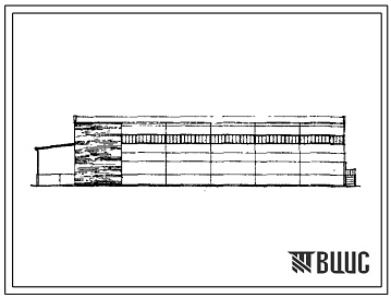 Фасады Типовой проект 409-29-9 Склад асбеста 7 сорта емкостью 300 т.