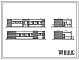 Фасады Типовой проект 244-6-7.85 Учебно-хозяйственный корпус лагеря труда и отдыха для детей