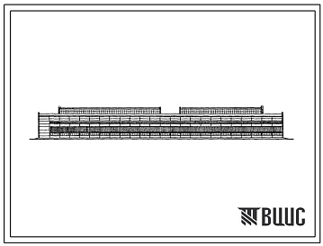 Фасады Типовой проект 409-10-32 Главный производственный корпус для сельского строительного комбината железобетонных конструкций мощностью 78 тыс. м3 в год