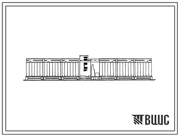 Фасады Типовой проект 702-29 Элеватор емкостью 150 тыс. т для хлебной базы в районах потребления