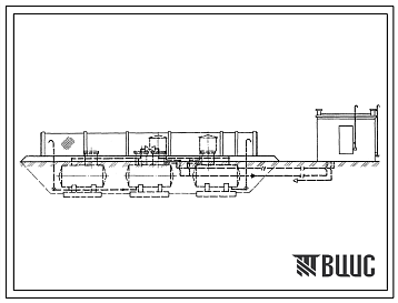 Фасады Типовой проект 905-1-5 Установка 6-и подземных резервуаров с форсуночным испарителем