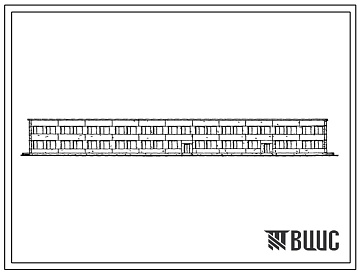 Фасады Типовой проект 416-1-136.83 Вспомогательные и конторские помещения плодоовощной базы емкостью 20 тыс. т.