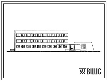 Фасады Типовой проект 416-1-63 Здание управления птицефабрик