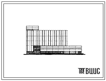 Фасады Типовой проект 602-69.83 Здание АТС на 20 тыс.номеров с административными службами (связевой вариант в конструкции ИИ-04).