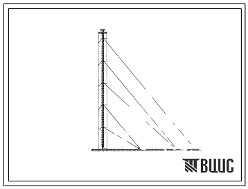 Фасады Типовой проект 603-0-8 Трехгранная мачта-антенна для средних волн из унифицированных металлических конструкций