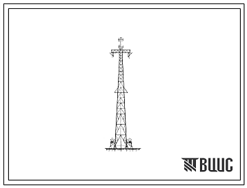 Фасады Типовой проект 603-50 Металлические башни высотой до 72м для внутрирайонных радиорелейных линий на аппаратуре Р-300 (8Ггц).