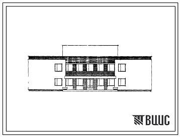 Фасады Типовой проект 603-17/71 Радиодом 4 класса.