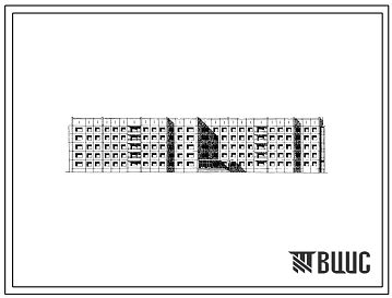 Фасады Типовой проект 161-97-20 Пятиэтажное крупнопанельное общежитие на 400 мест, для строительства в 1В климатическом подрайоне