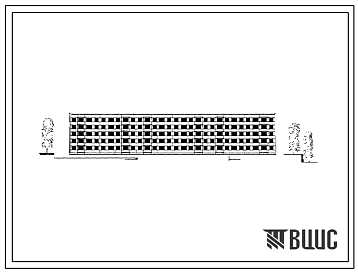 Фасады Типовой проект 1-434С-29/71 5-этажный 6-секционный дом на 60 квартир для строительства в Белорусской ССР.